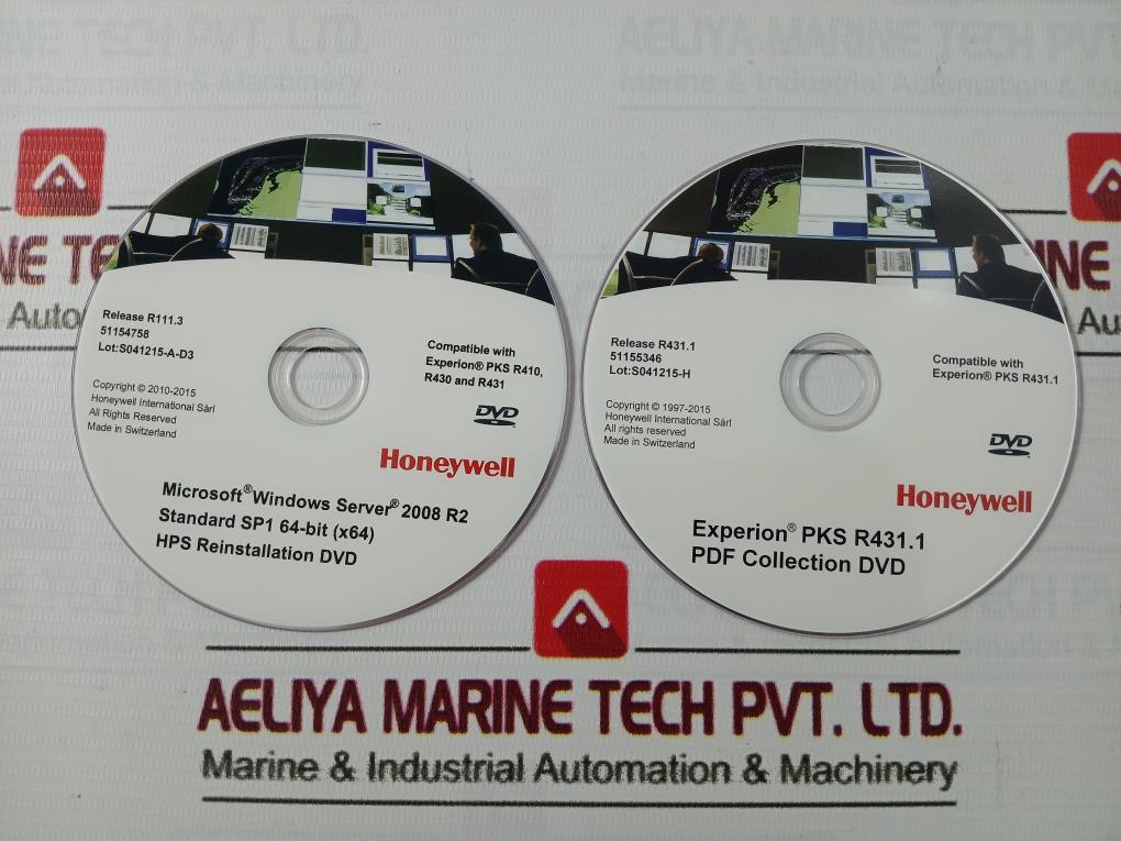Honeywell 51154758 Experion Pks Windows Server Hps Reinstallation Dvd Kit