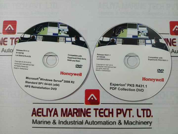 Honeywell 51154758 Experion Pks Windows Server Hps Reinstallation Dvd Kit