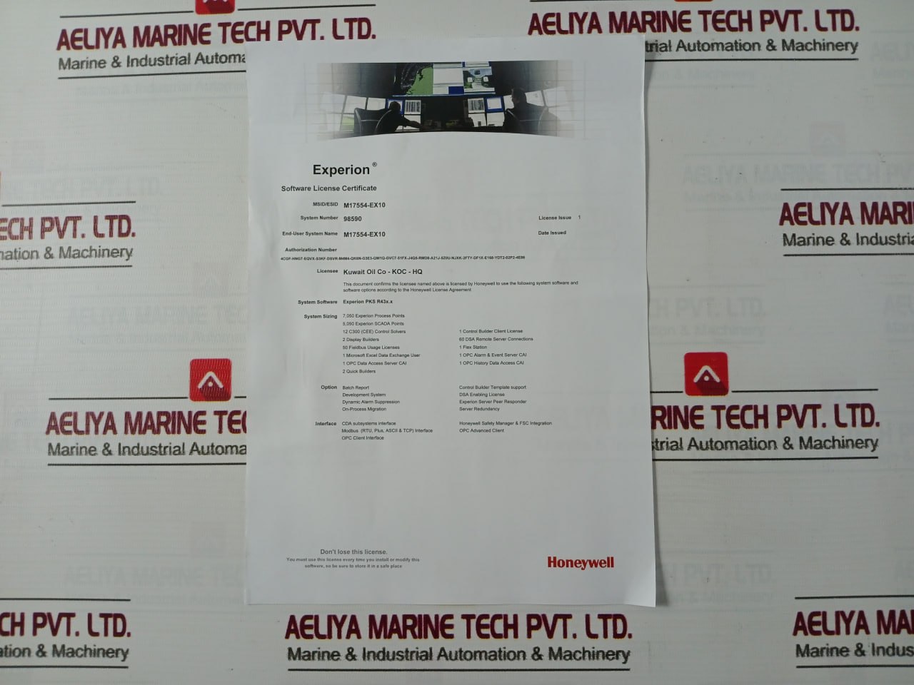 Honeywell 51154758 Experion Pks Windows Server Hps Reinstallation Dvd Kit