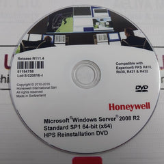 Honeywell 51154758 Hps Reinstallation Dvd