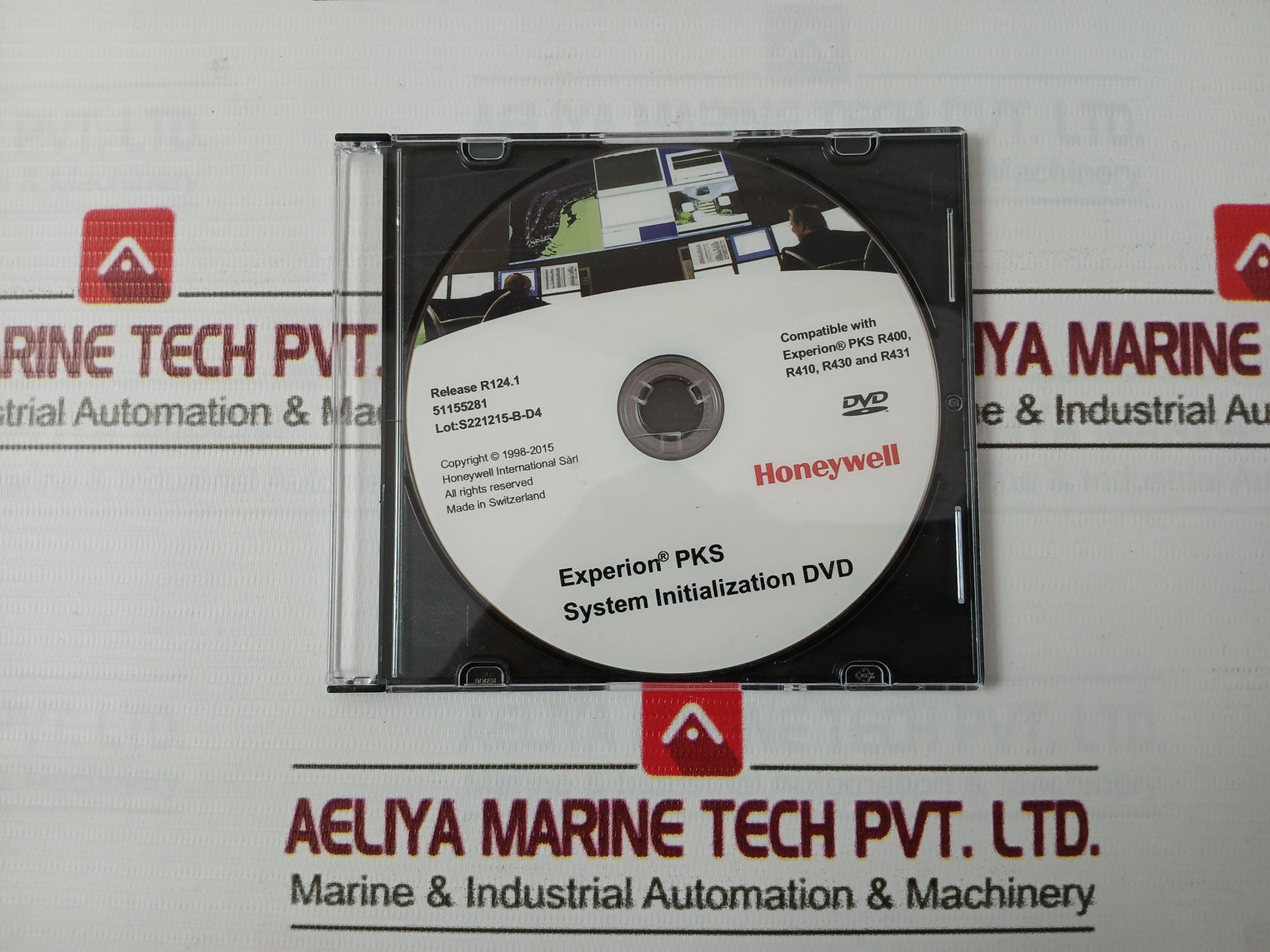Honeywell 51155281 Experion Pks System Initialization Dvd R124.1 R400 R410