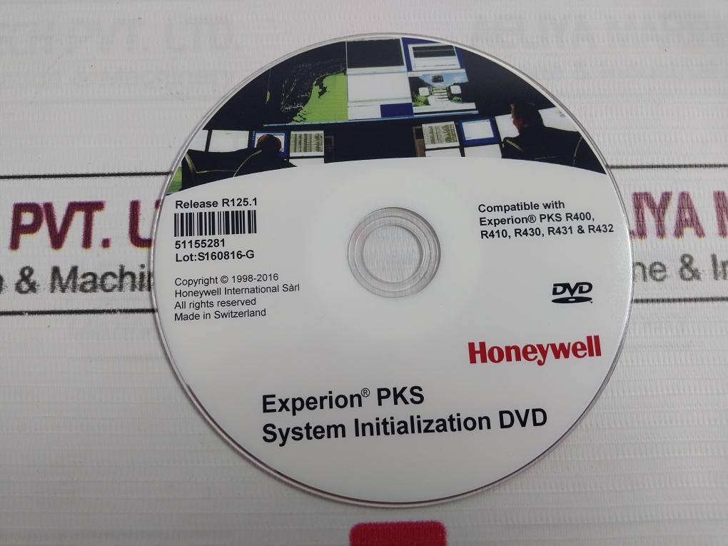Honeywell 51155281 Pks System Initialization Dvd