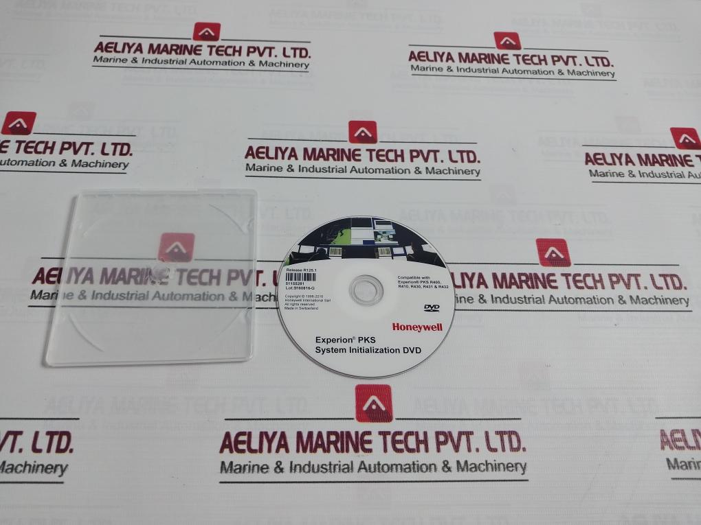 Honeywell 51155281 Pks System Initialization Dvd