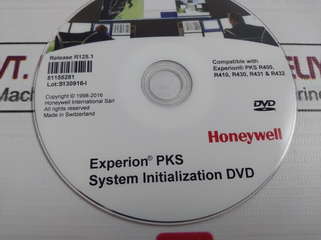 Honeywell 51155281 System Initialization Dvd