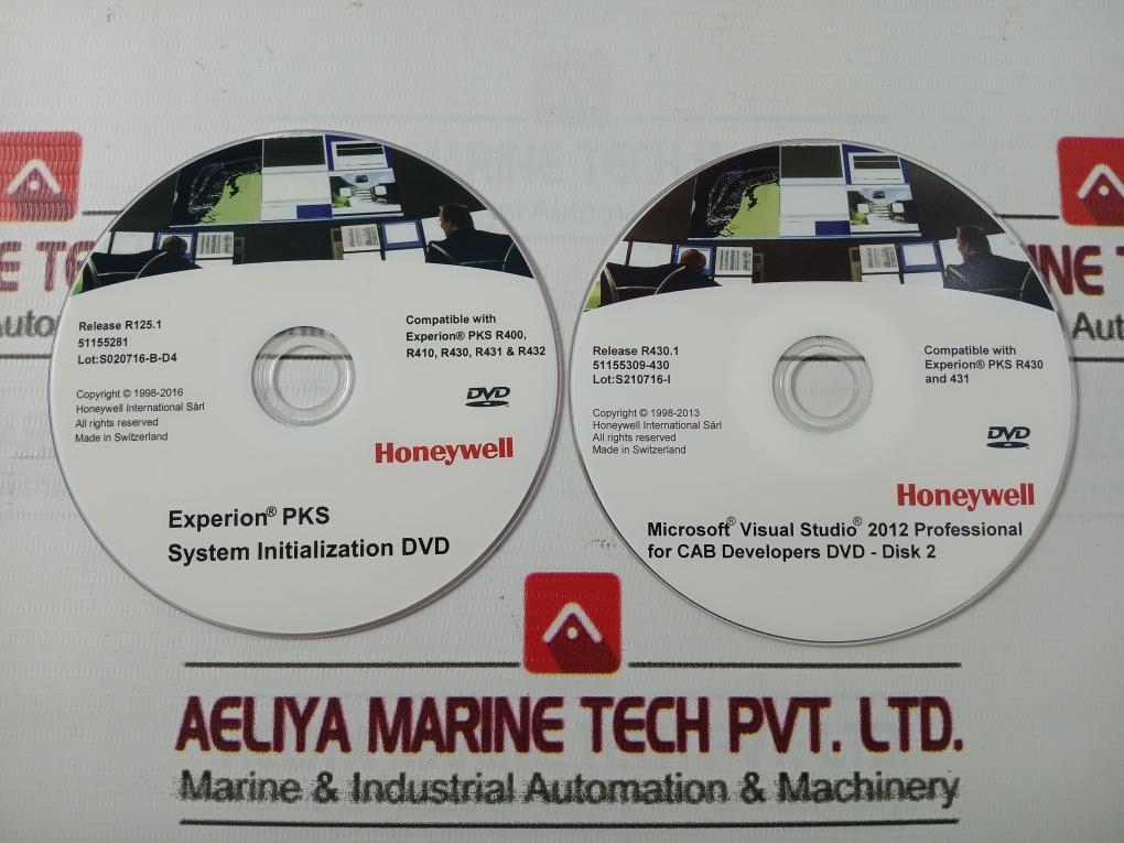Honeywell 51155285-430 Experion System Dvds Set