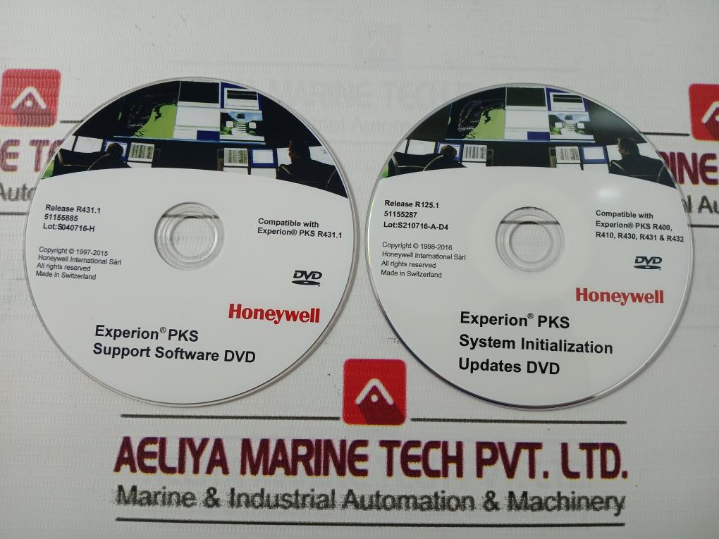 Honeywell 51155285-430 Experion System Dvds Set