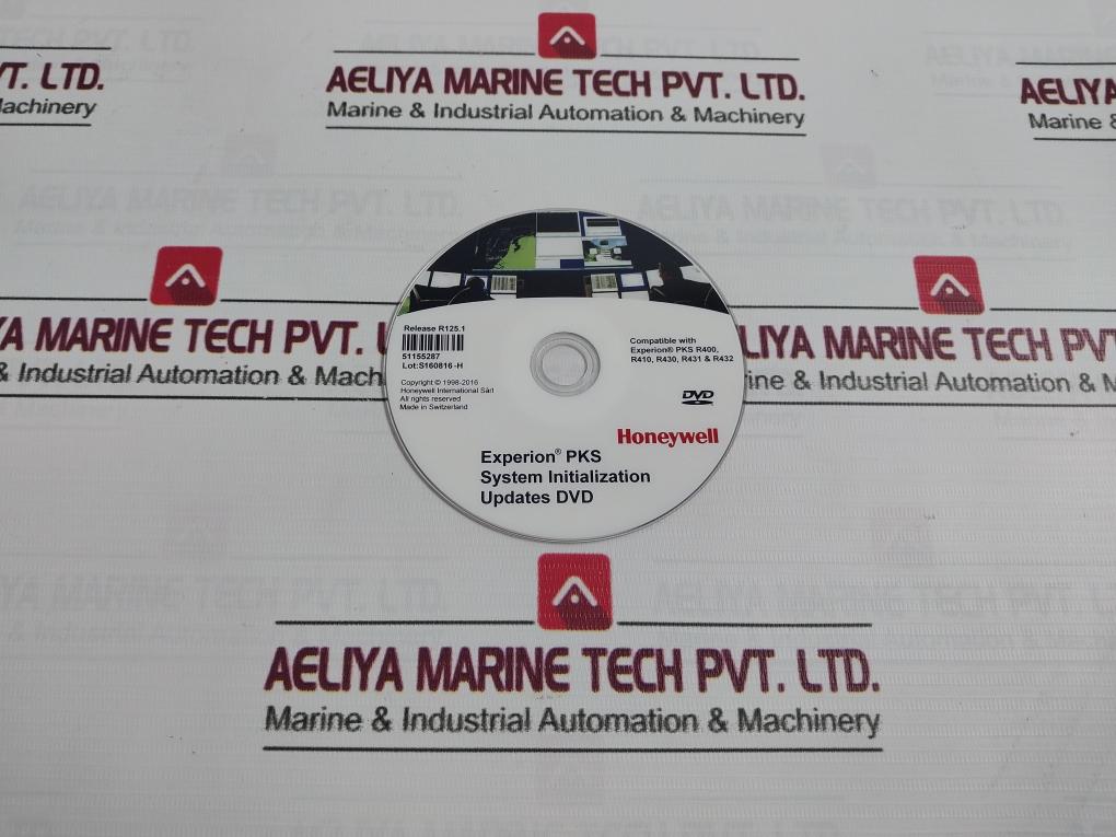 Honeywell 51155287 Pks System Initialization Update Dvd Dr5F6O-03759