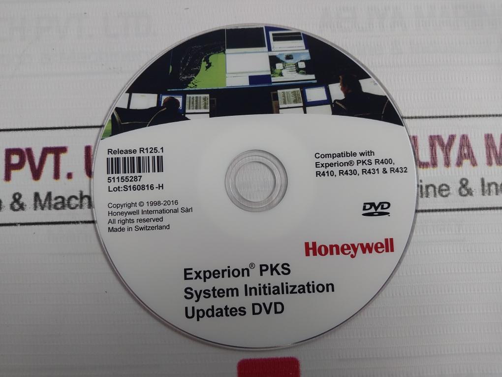 Honeywell 51155287 Pks System Initialization Update Dvd Dr5F6O-03759