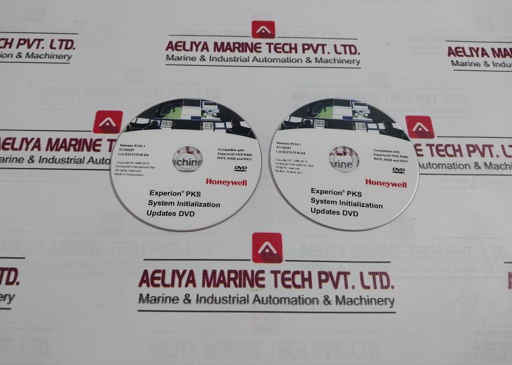 Honeywell 51155287 System Initialization Update Dvd Gh008123