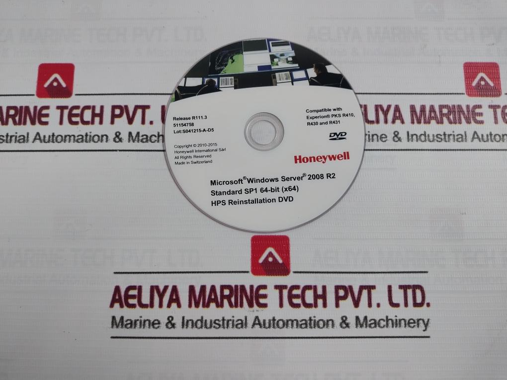 Honeywell 51155346 Experion Pks Windows Server Hps Reinstallation Dvd Set