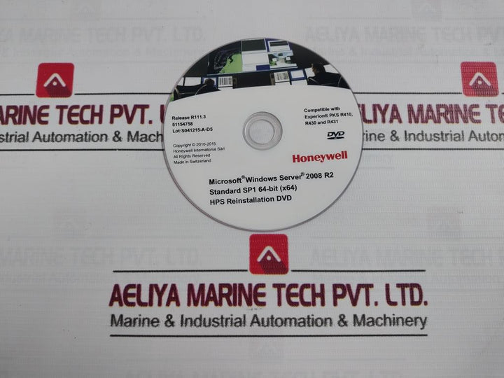 Honeywell 51155346 Experion Pks Windows Server Hps Reinstallation Dvd Set
