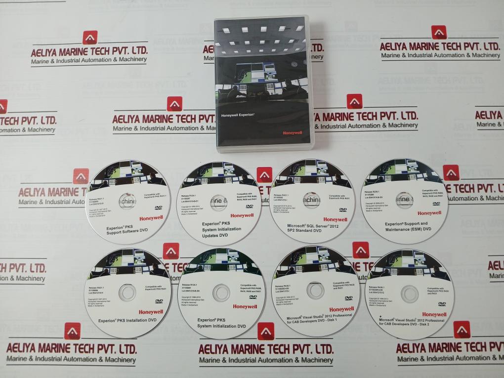 Honeywell 51155885 Pks Experion Installation System Dvds Set R124.1 R431.1