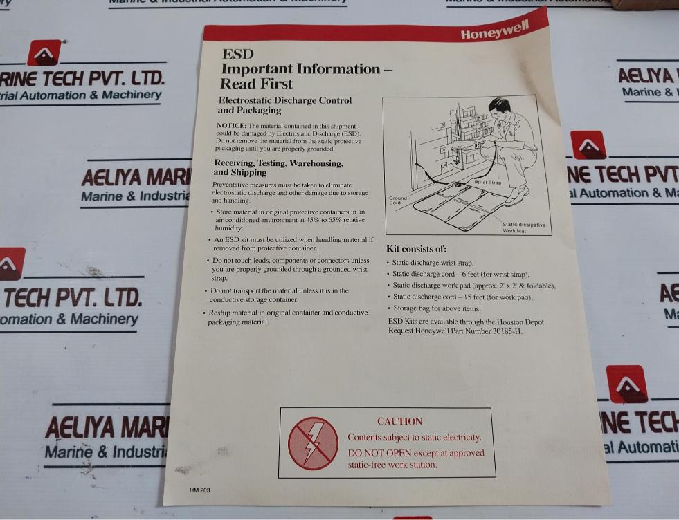 Honeywell 51195058-100 B Pdg Ttl I/o Circuit Board Rev A