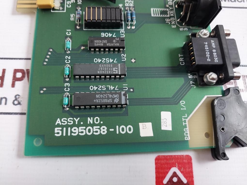 Honeywell 51195058-100 B Pdg Ttl I/o Circuit Board Rev A