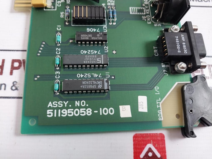 Honeywell 51195058-100 B Pdg Ttl I/o Circuit Board Rev A