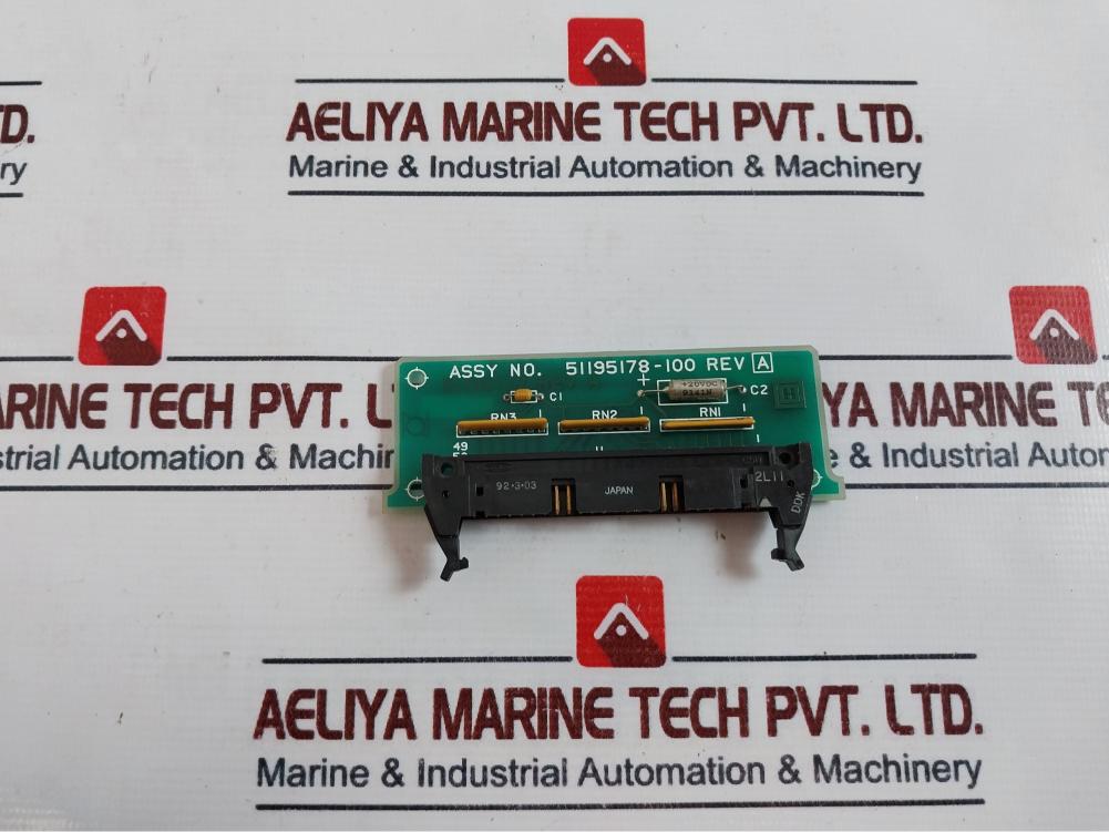 Honeywell 51195178-100 Communication Card Term Assy Rev A