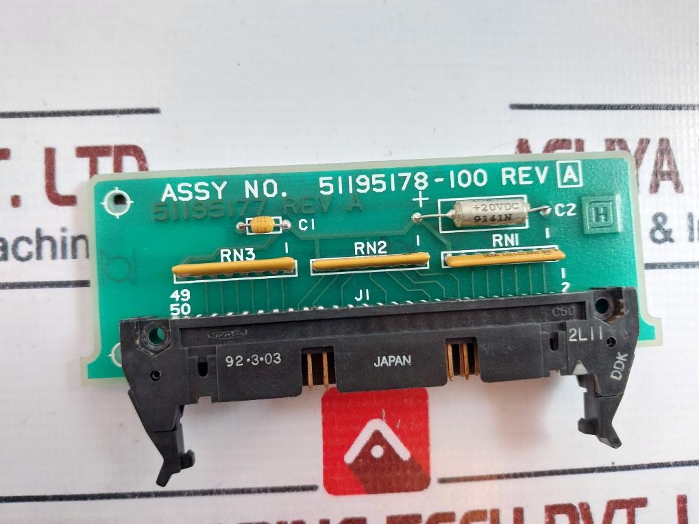Honeywell 51195178-100 Communication Card Term Assy Rev A