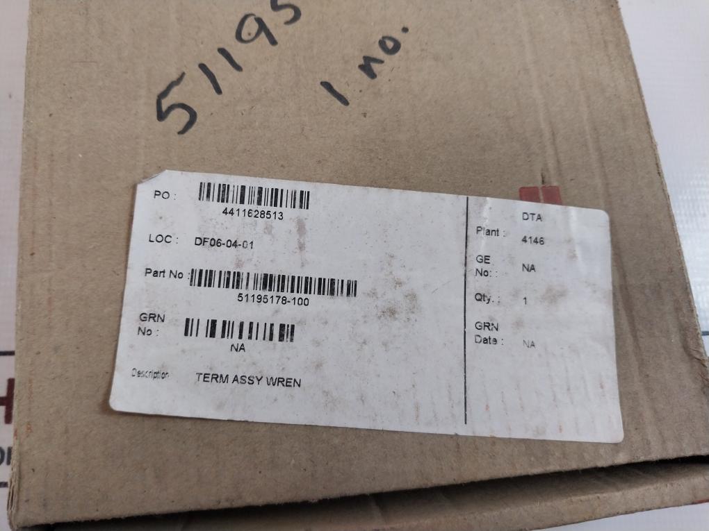 Honeywell 51195178-100 Communication Card Term Assy Rev A