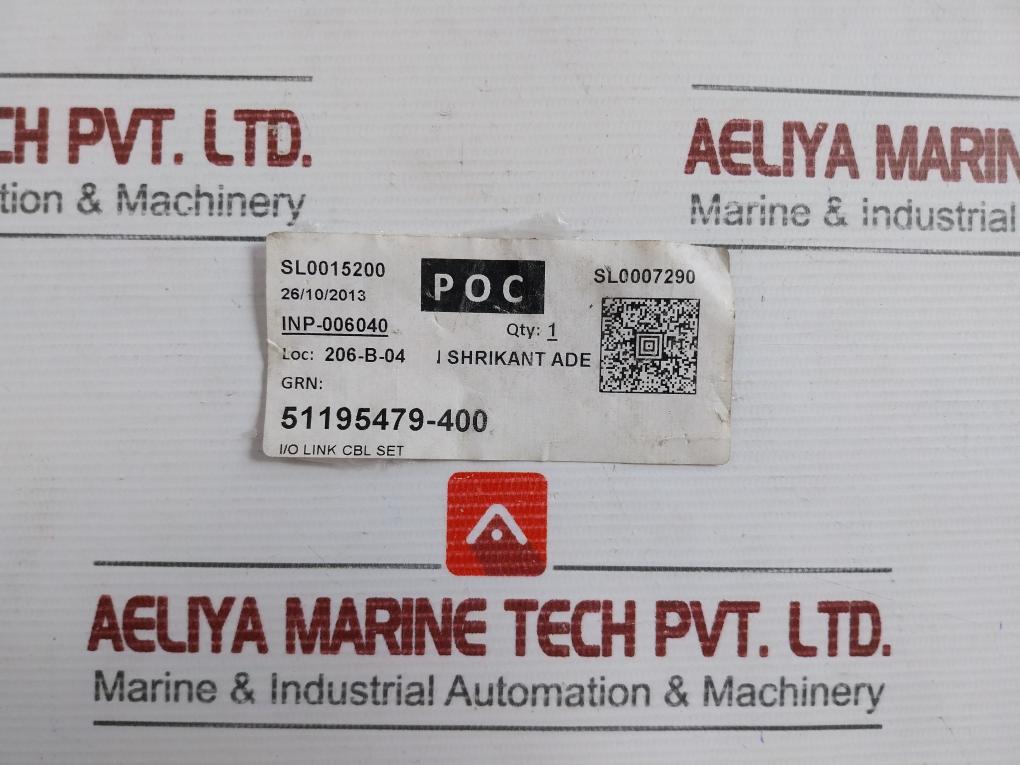 51195479-400 I/O Link Cable Assembly Revision C Honeywell