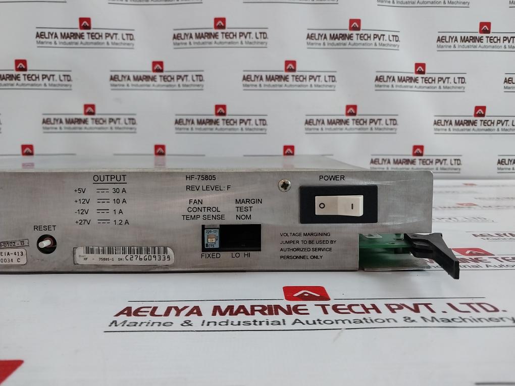 Honeywell 51196653-100 Five-slot Power Supply Module 120V 6A