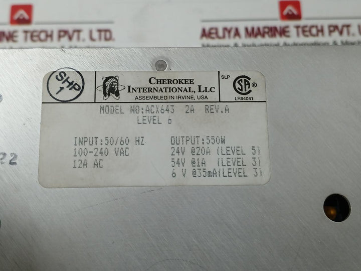 Honeywell 51198947-200 Hpm Power Supply Module 50/60 Hz 12A Ac