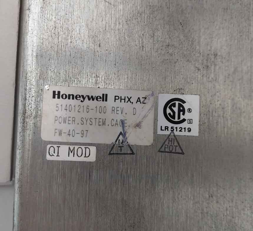 Honeywell 51198947100F Cherokee Power System Assembly 51401166-100 115/240Vac