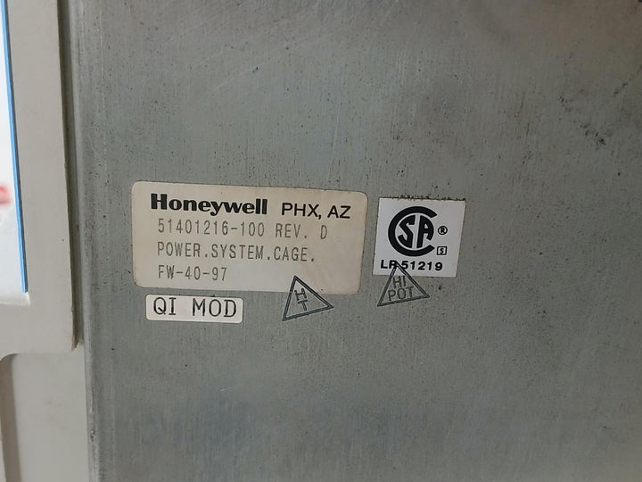 Honeywell 51198947100F Cherokee Power System Assembly 51401216-100 115/240 Vac