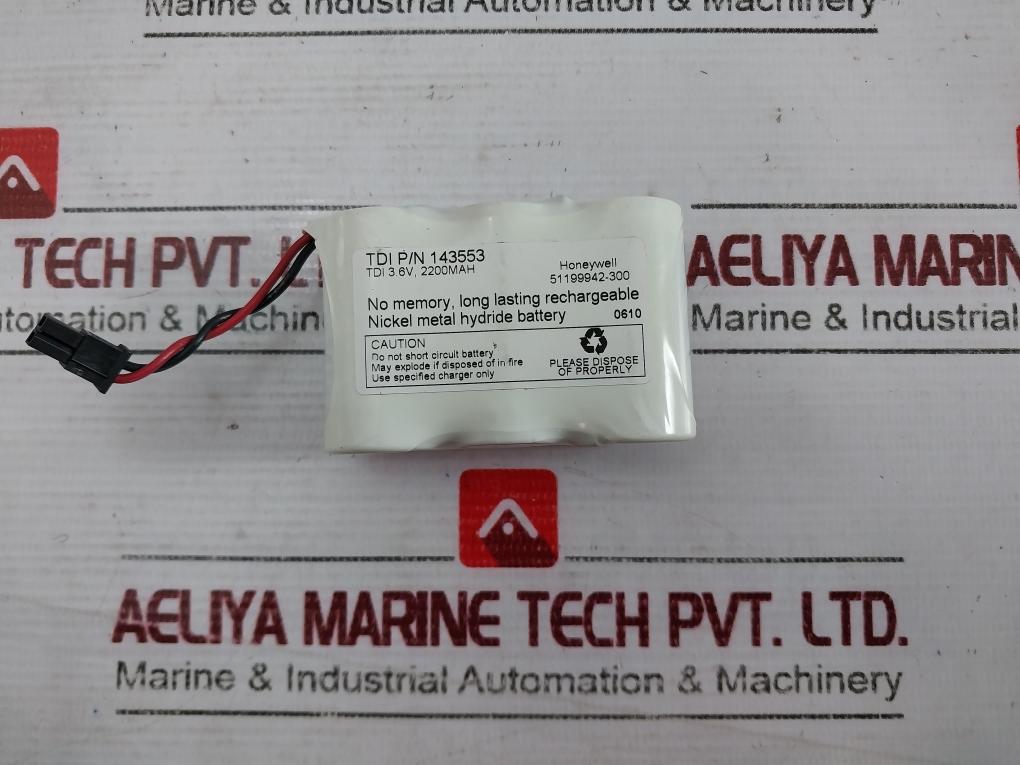 Honeywell 51199942-300 System Backup Battery