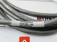Honeywell 51201397-005 Power Cable Ring Cord Assemblyym40608 E12683 Rev.D