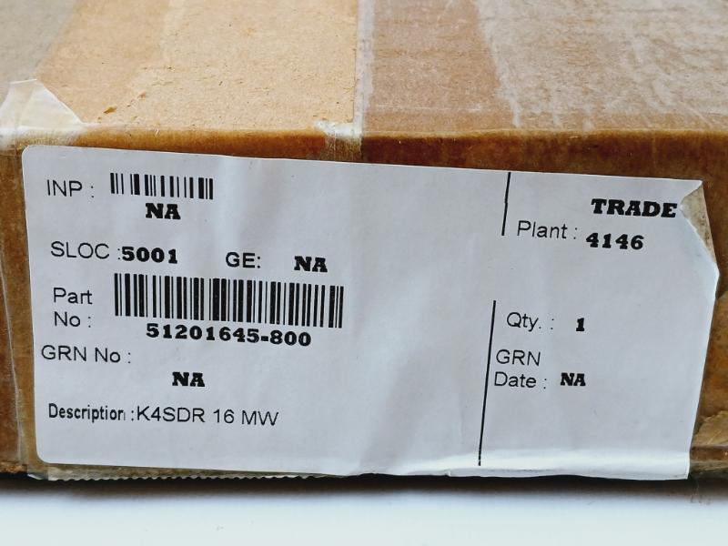 Honeywell 51201645-800 Memory Modules K4Sdr 16Mw K4Mo4 Rev. D 51201644-100 94V-0