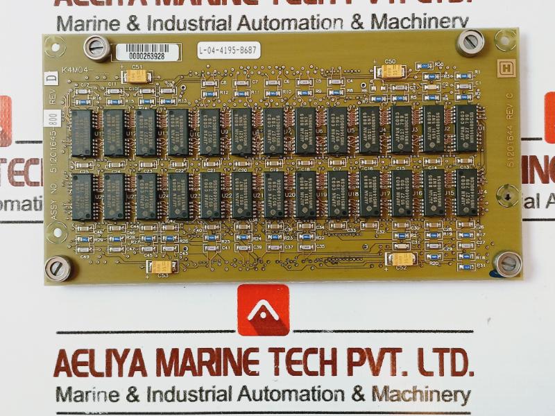 Honeywell 51201645-800 Memory Modules K4Sdr 16Mw K4Mo4 Rev. D 51201644-100 94V-0