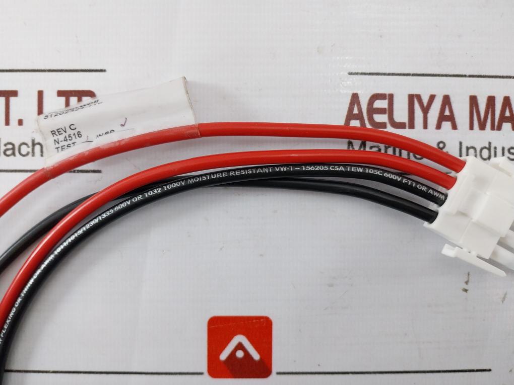 Honeywell 51202324-110 Wire Harness W/Connector Rev. C N-4516 10 Awg (5.27Mm2)
