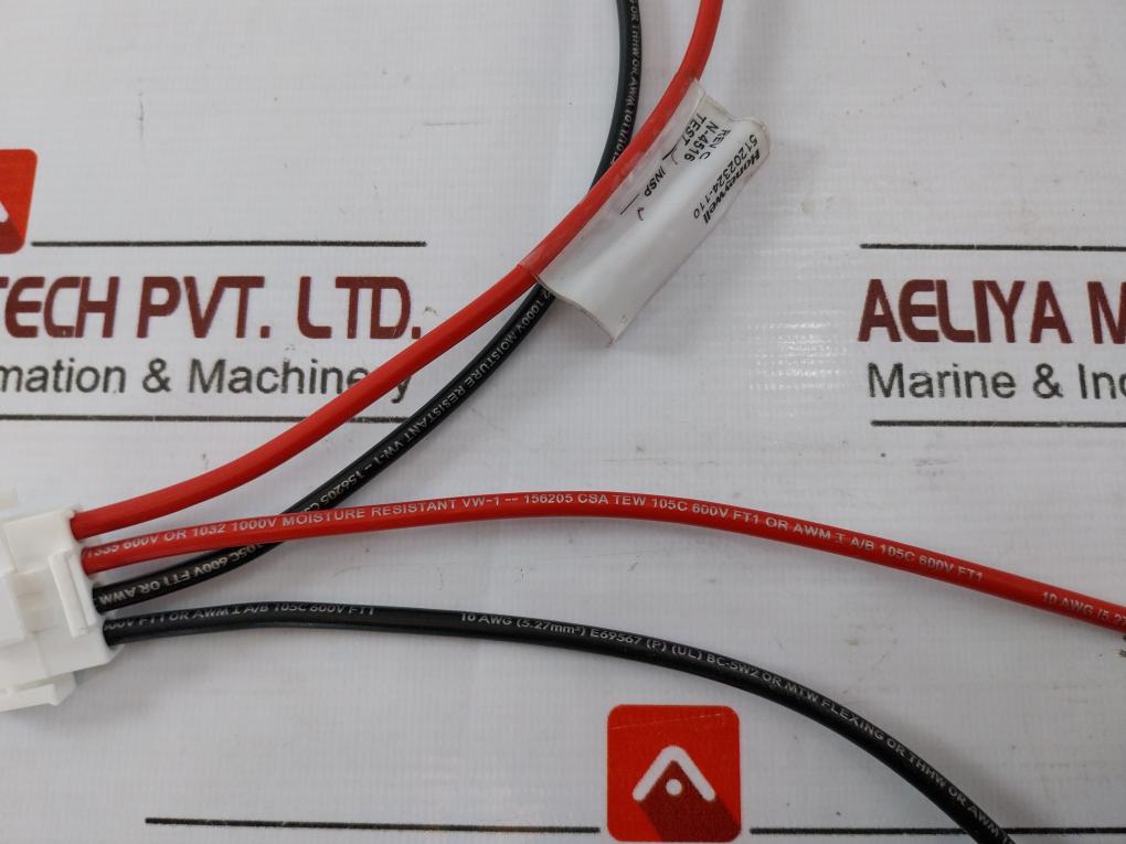 Honeywell 51202324-110 Wire Harness W/Connector Rev. C N-4516 10 Awg (5.27Mm2)