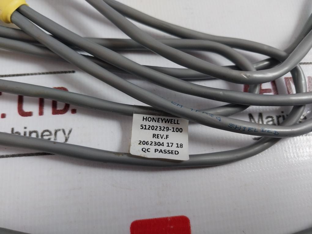 Honeywell 51202329-100 Gray Drop Cable Rev F 2062304 17 18