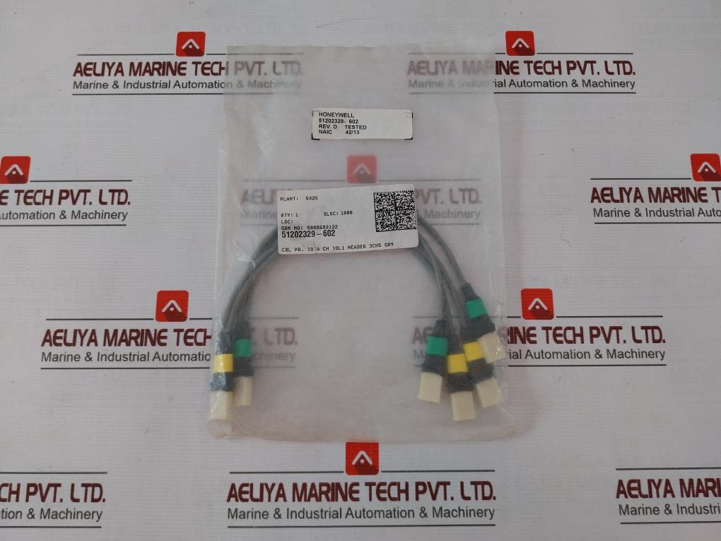 Honeywell 51202329-600 I/O Link Cable Pair 51202329-601 51202329-602 Rev: D Set