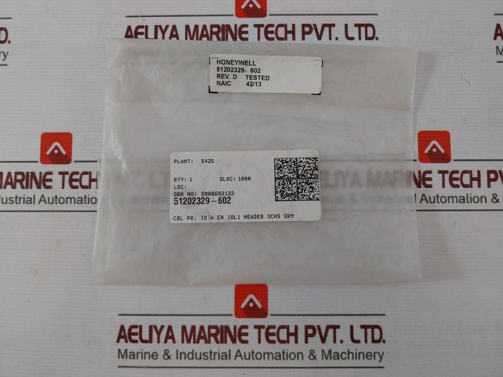 Honeywell 51202329-600 I/O Link Cable Pair 51202329-601 51202329-602 Rev: D Set