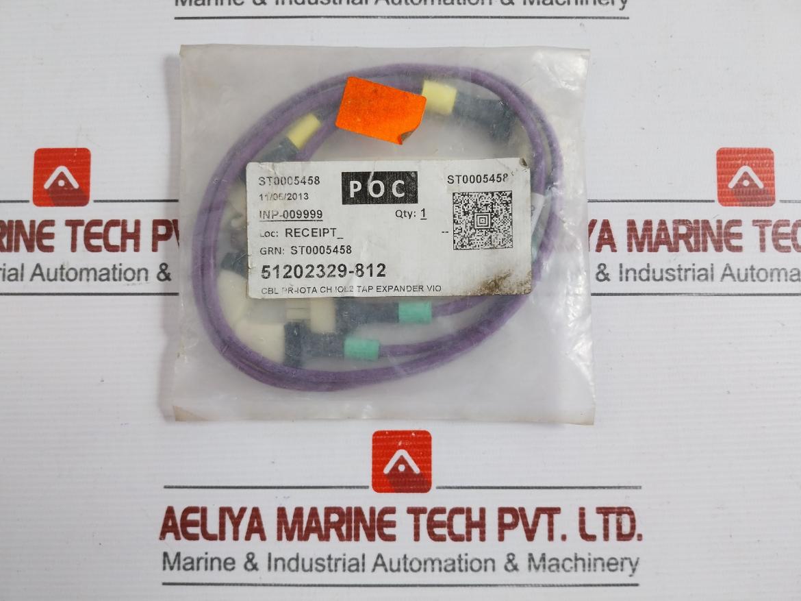 I/O Link Cable Set 51202329-812 Honeywell Rev-b