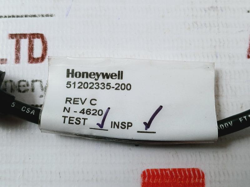 Honeywell 51202335-200 Cable Strap N-4620 Rev. C