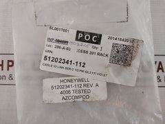 Honeywell 51202341-112 I/O Link Adapter Cable Pair Rev. A