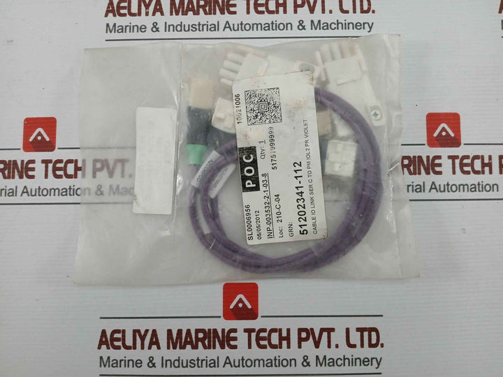Honeywell 51202341-112 I/O Link Adapter Cable Ser C To Pm Iol2 Pr Violet Set