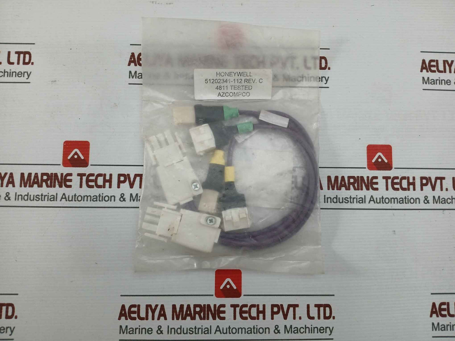 Honeywell 51202341-112 I/O Link Adapter Cable Ser C To Pm Iol2 Pr Violet Set