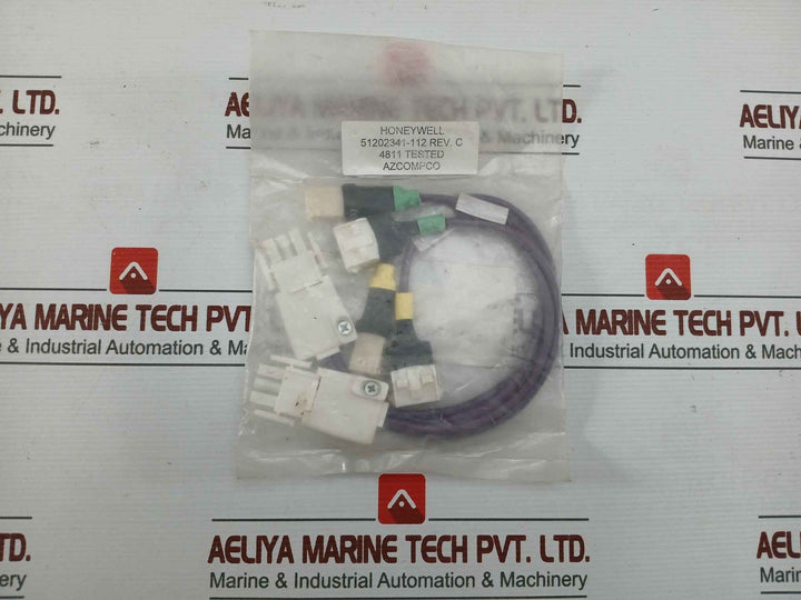 Honeywell 51202341-112 I/O Link Adapter Cable Ser C To Pm Iol2 Pr Violet Set