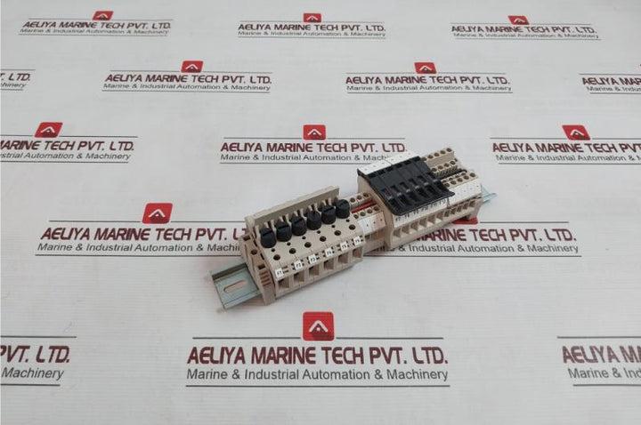Honeywell 51202674-106 Din Rail Terminal Block Rev D Max 16A 24V