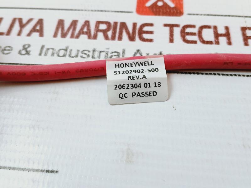 Honeywell 51202902-500 Connection Cable For Transducer 2062304 01 18 Rev.A 