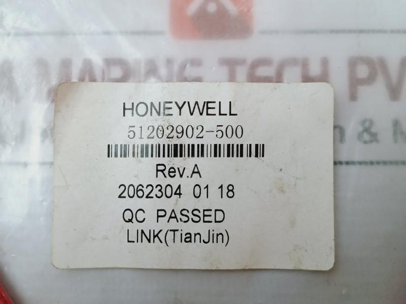 Honeywell 51202902-500 Connection Cable For Transducer 2062304 01 18 Rev.A 