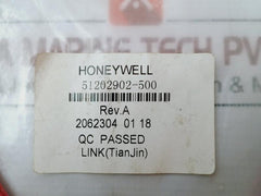 Honeywell 51202902-500 Connection Cable For Transducer 2062304 01 18 Rev.A
