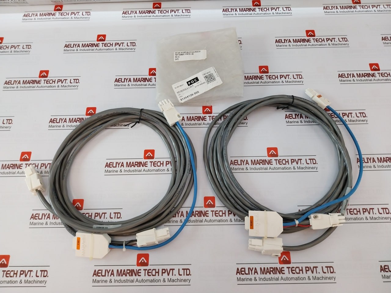 Honeywell 51204126-005 Pm Power Cable Set W/Link Protector Rev: B Nc-1514