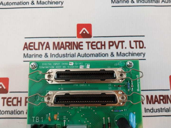 Honeywell 51204154-175 C Digital Input Module 24Vdc Mc-tdiy62, 51204153-100