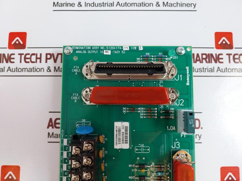 HONEYWELL 51204174-175 Analog Output Module 16 MC-TAOY 52 MC-TAOY 52 REV.B