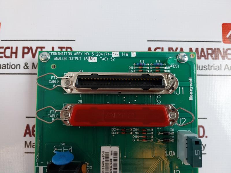 HONEYWELL 51204174-175 Analog Output Module 16 MC-TAOY 52 MC-TAOY 52 REV.B
